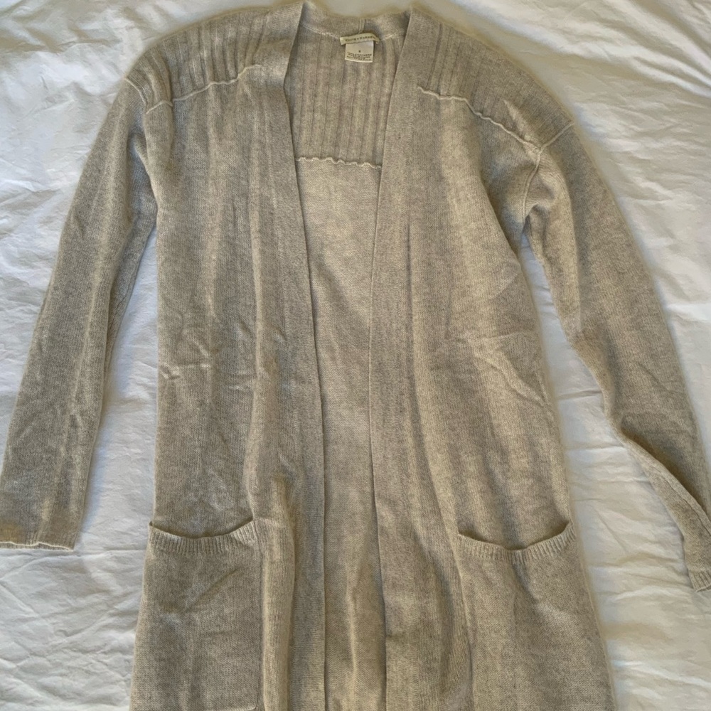 White + Warren Cashmere Cardigan